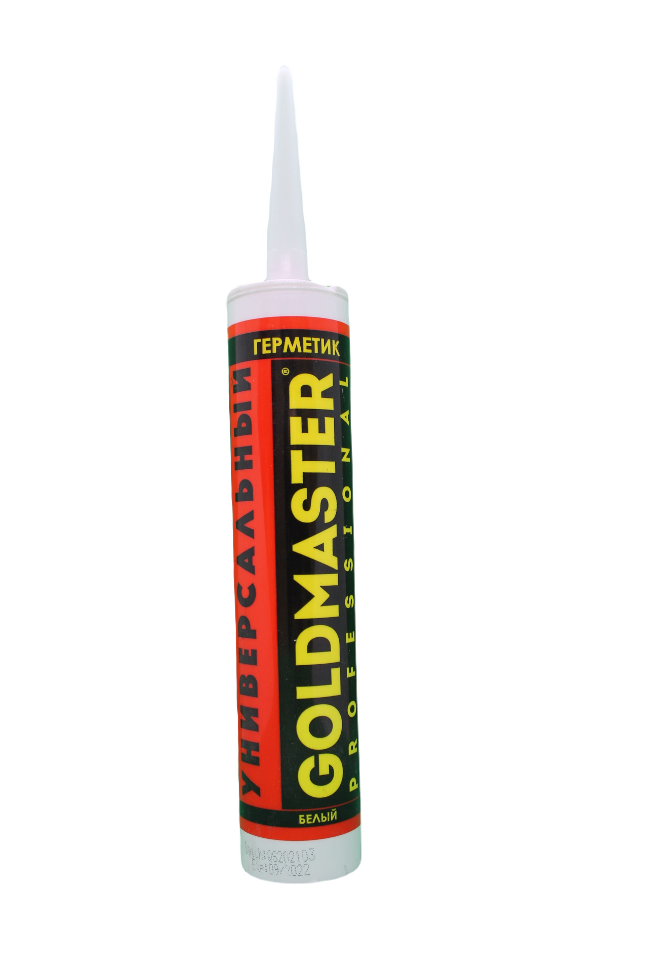 Герметик Goldmaster ,универсальный, белый, 310мл, шт