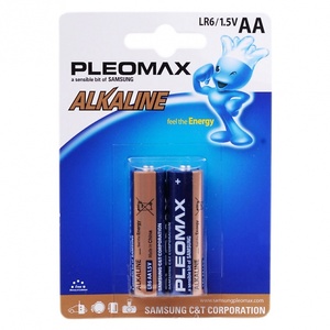 Батарейки АА Pleomax LR6-2BL, 2шт, шт